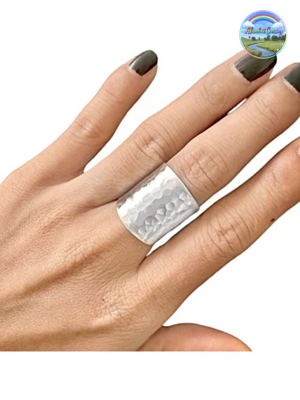 Handmade Sterling Silver Adjustable Wide Band Ring, Statement Wrap Ring